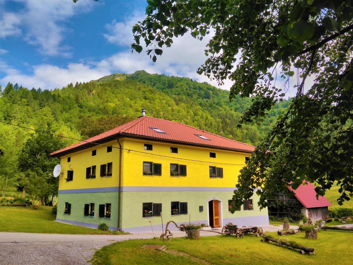 Apartmaji Pr-Gujlu Sela Nad Podmelcem 5220 Tolmin Podmelec المظهر الخارجي الصورة