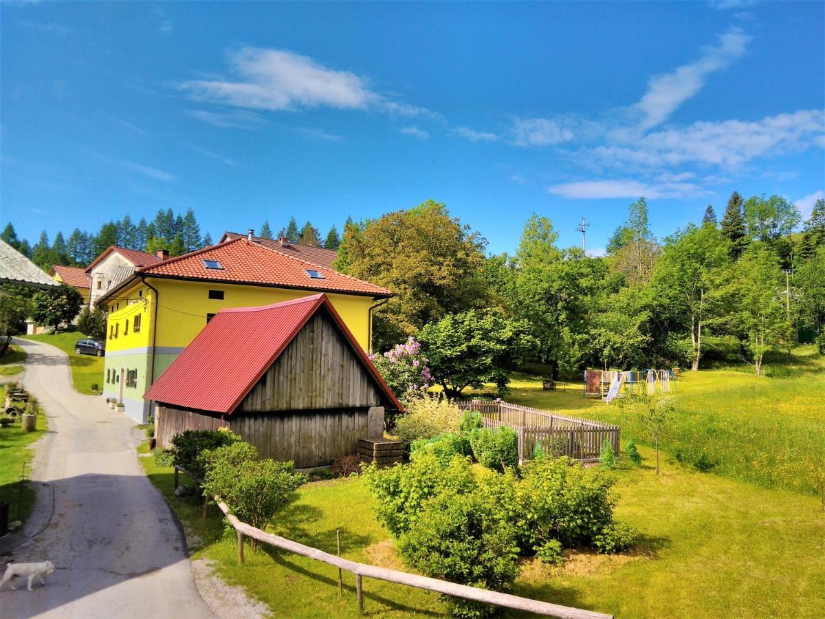 Apartmaji Pr-Gujlu Sela Nad Podmelcem 5220 Tolmin Podmelec المظهر الخارجي الصورة